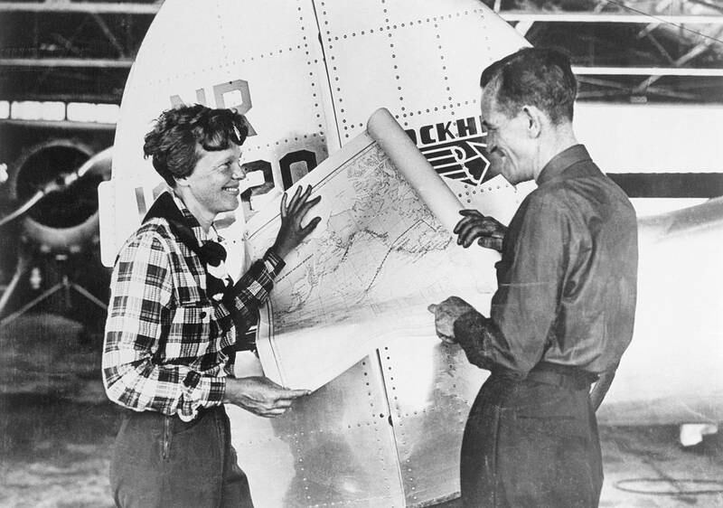 Amelia Earhart, Fred Noonan