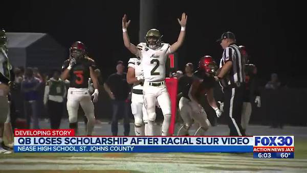 Florida pulls Nease QB Marcus Stokes’ football scholarship after video of him rapping racial slur