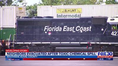 Mandatory evacuations stopped after hydrochloric acid spill near Philips Highway, JFRD reports