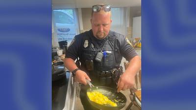 Connecticut police officer cooks dinner for man in distress