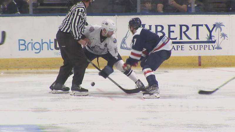 Jacksonville Icemen will look to earn wins for home ice advantage in the playoffs.