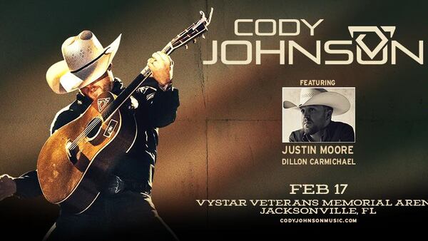 Country singer Cody Johnson bringing ‘The Leather Tour’ to Jacksonville in February