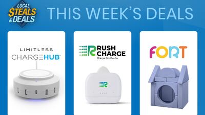 Local Steals and Deals: Gifts for kids of all ages from Rush Charge, Fort, and Charge Hub
