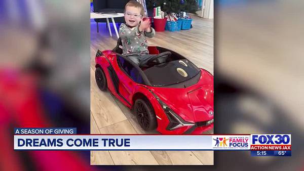 Dreams do come true: 8th annual holiday drive for children with life-threatening illnesses 