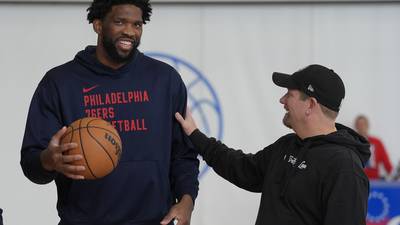 'Good likelihood' that injured Embiid will be back before start of playoffs, 76ers' Nurse says
