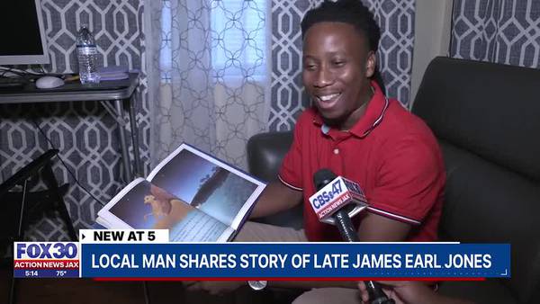 Local man shares story of late James Earl Jones