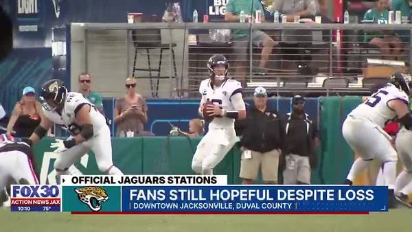 ‘It’s going to get better:’ Jaguars fans stay hopeful despite back-to-back losses