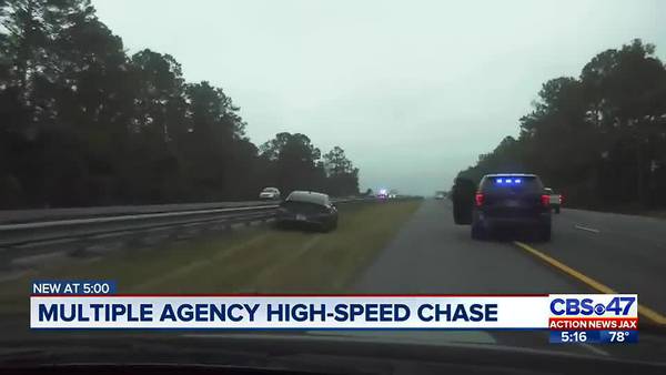 Dash-cam video shows Florida Highway Patrol troopers chasing Dodge Hellcat going 160 mph