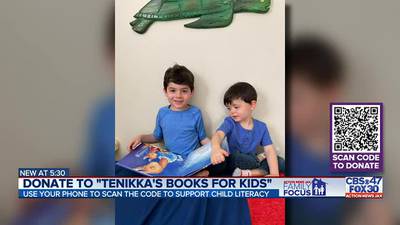 Family Focus: Families share impact of your donations on Tenikka’s Books for Kids