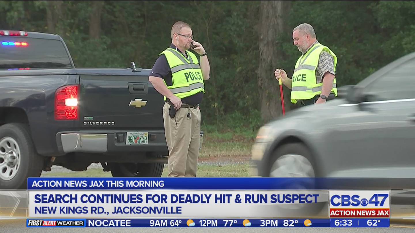 Pedestrian killed in hitandrun crash on New Kings Road in Jacksonville Action News Jax