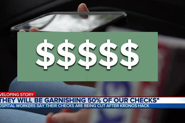 'They will be garnishing 50% of our checks'