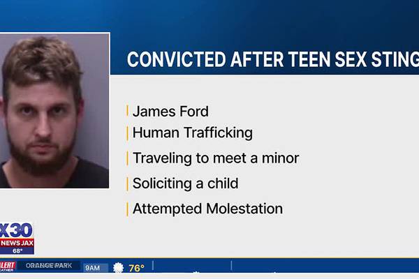 Convicted after teen sex sting