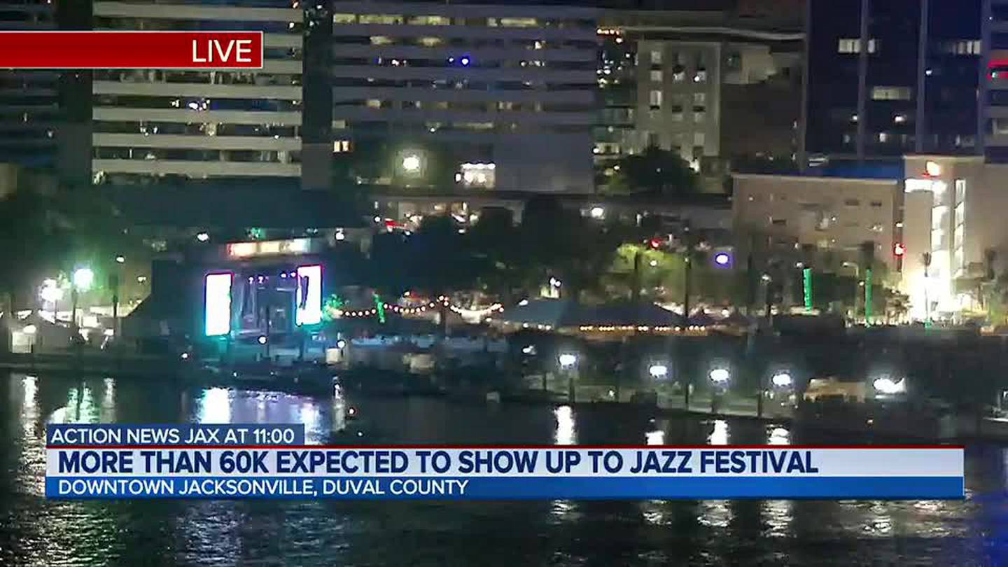 Thousands show up for Jacksonville Jazz Festival Action News Jax