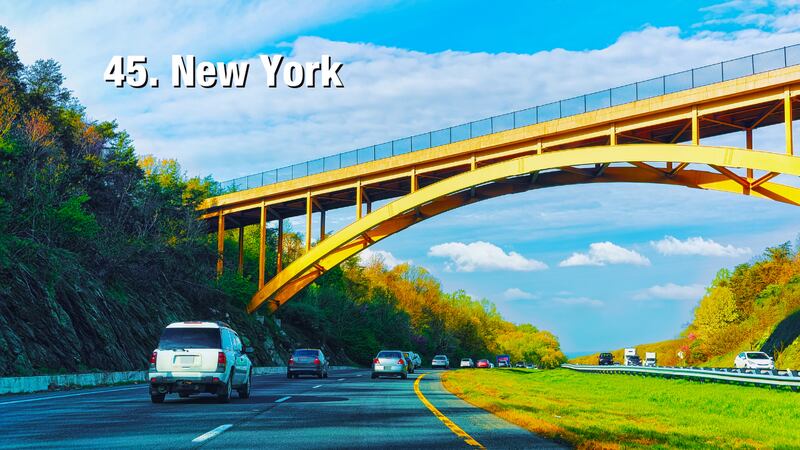 New York: 16.56 driving incidents per 1,000 residents