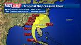 Tracking the Tropics: Tropical Depression 4 approaches with potential heavy rainstorms, hazards