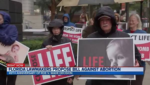 Florida lawmakers propose bill against abortion