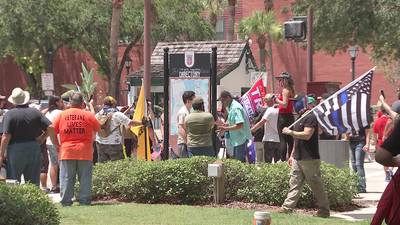  Rally supporting Confederate memorial held in St. Augustine