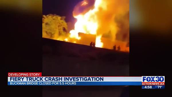 INVESTIGATES: Decision that could have prevented fiery crash that shut down Buckman Bridge for hours