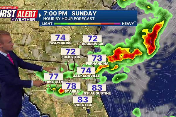 Humid again with more afternoon storms