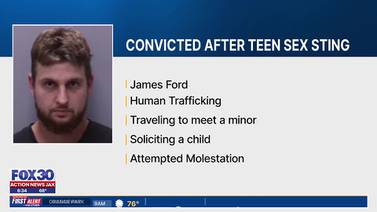 Convicted after teen sex sting