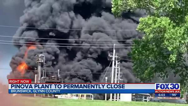 Pinova plant in Brunswick closing after April fire; more than 200 employees will be laid off