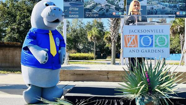Groundbreaking ceremony for the Jacksonville Zoo and Gardens new Manatee River habitat