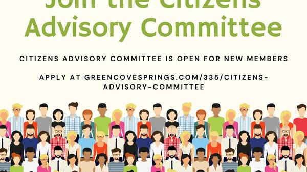 City of Green Cove Springs accepting applications for Citizens Advisory Committee