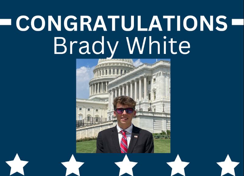 Brady White was one of two Florida high school students selected to an exclusive government program.
