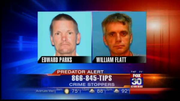Predator Alert: Edward Parks & William Flatt