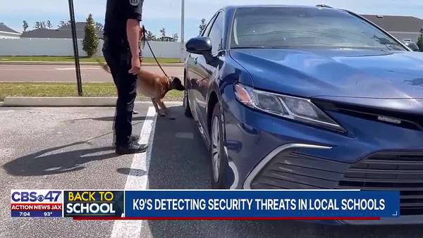 Back-to-School: DCPS K9 Unit detects threats for schools