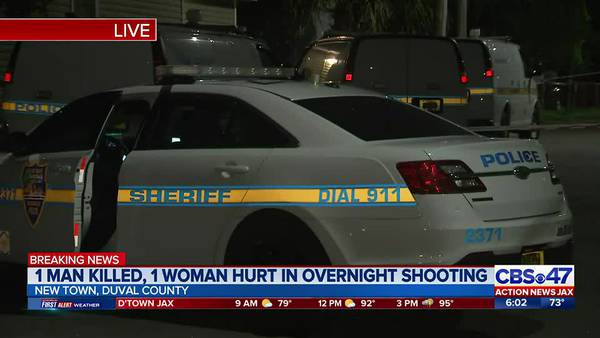 JSO: Man dead, woman seriously injured following New Town shooting