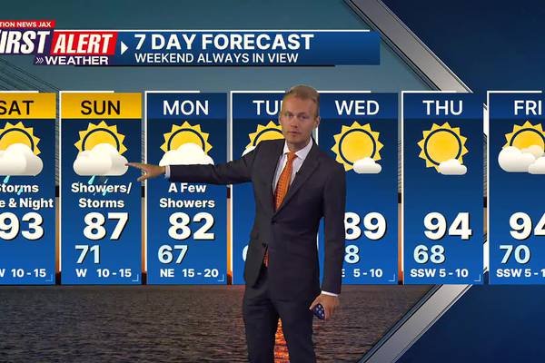 First Alert 7 Day Forecast: May 18, 2024