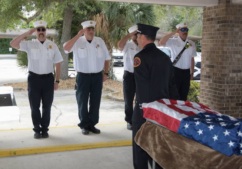 K9 Shea was laid to rest on Tuesday.