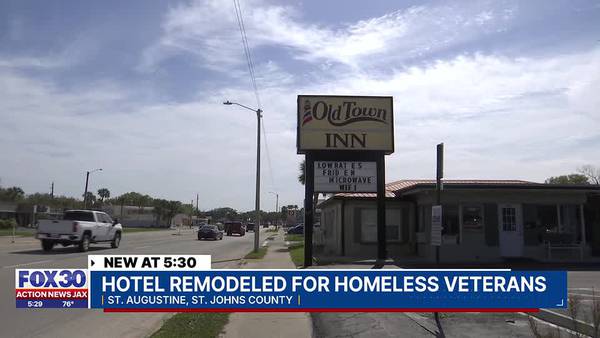 Two organizations converting hotel into homes for veterans in St. Augustine