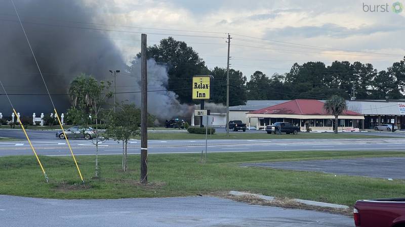 Charlton Fire Chief C.L. Lewis said they were no reported injuries at the Relax Inn.