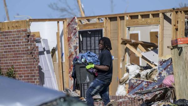 Mississippi tornado: ‘Heartbreaking and inspiring’ scene as residents try to recover