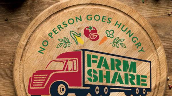 Farm Share hosting drive-thru food distribution this weekend