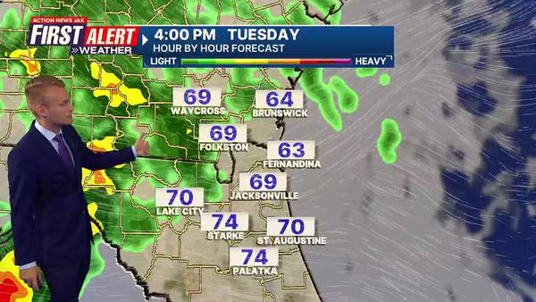 Another round of fog before showers, thunderstorms in evening