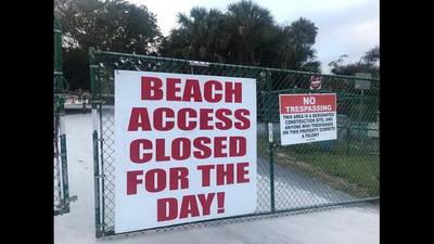 Mickler’s Landing closed for beach restoration preps