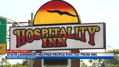 ‘Nowhere to go’: State Rep. steps in to help tenants told to leave Hospitality Inn in Jacksonville