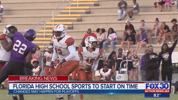 Fall high school sports in Florida to kick off as planned