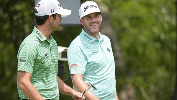 Taylor Pendrith leads Byron Nelson as one of several seeking first PGA Tour victory