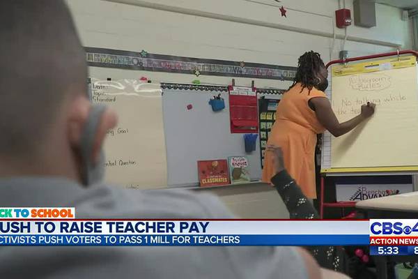 Push to raise teacher pay