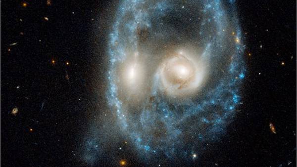 NASA shares 'galactic ghoul' image from Hubble Space Telescope