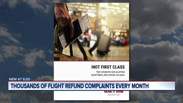 Complaints over refunds for canceled flights skyrocket during pandemic