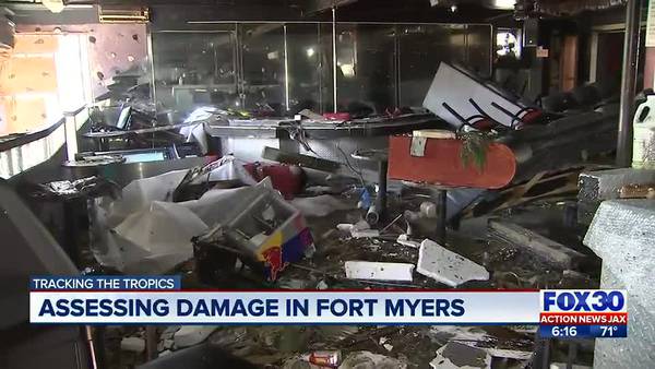 Assessing damage in Fort Myers