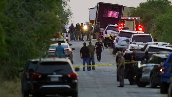 Driver arrested, death toll rises to 51 after migrants found crammed in abandoned tractor-trailer