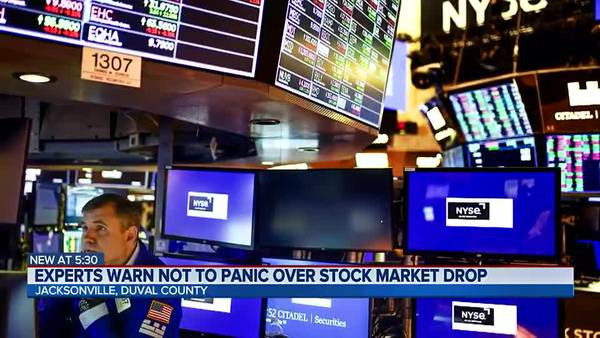 Financial advisor shares advice as stock market sees major drop