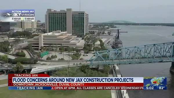 Flood concerns around new Jax construction projects