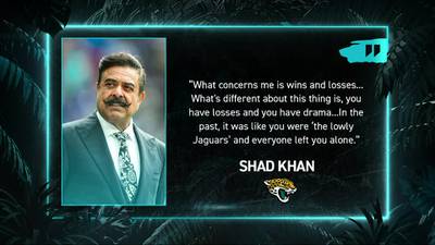 Jags owner Shad Khan reflects on 10-year anniversary